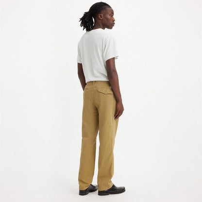 British Khaki - Side - Levis Mens Authentic Straight Chinos