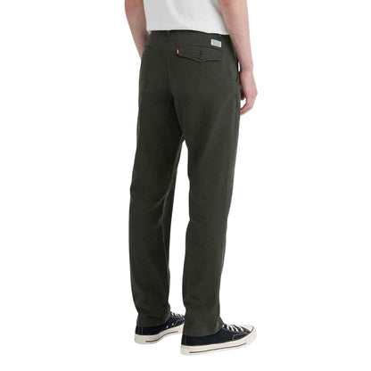 Black - Back - Levis Mens Authentic Straight Chinos
