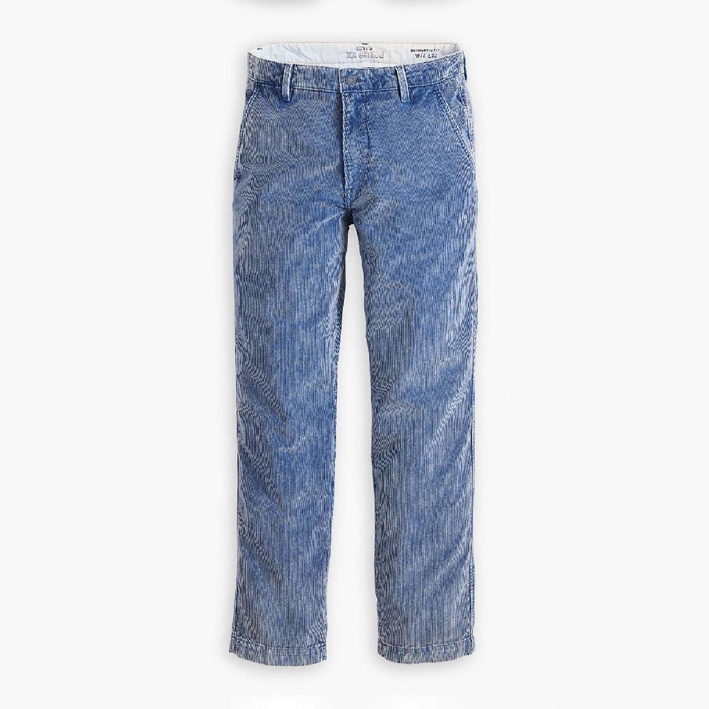 Blue - Front - Levis Mens Authentic Straight Chinos