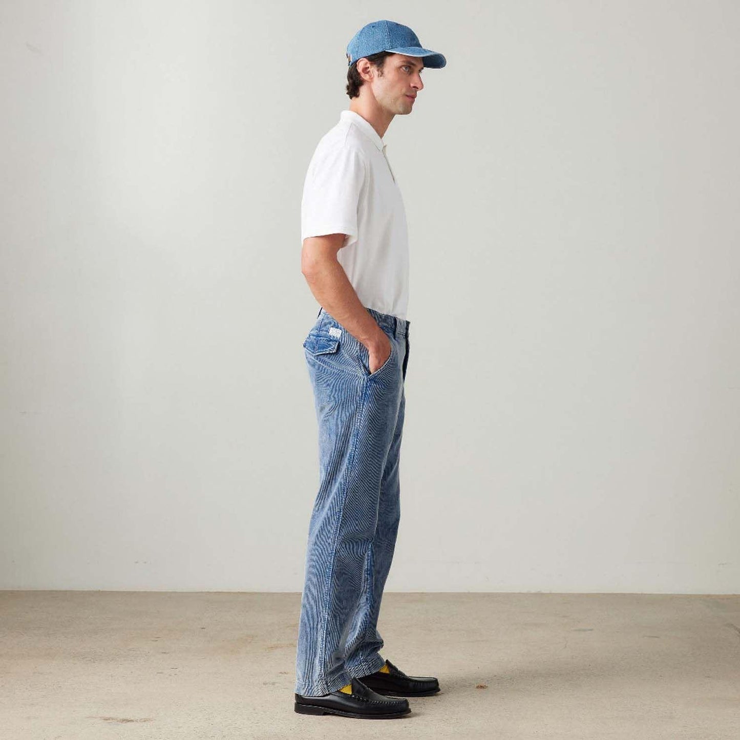 Blue - Lifestyle - Levis Mens Authentic Straight Chinos