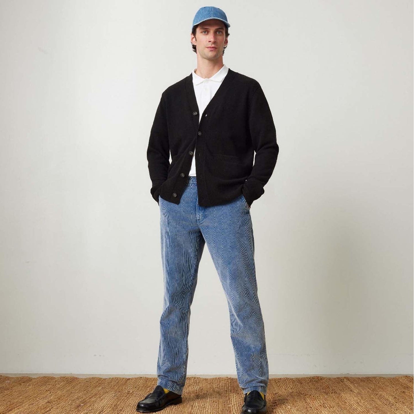Blue - Pack Shot - Levis Mens Authentic Straight Chinos