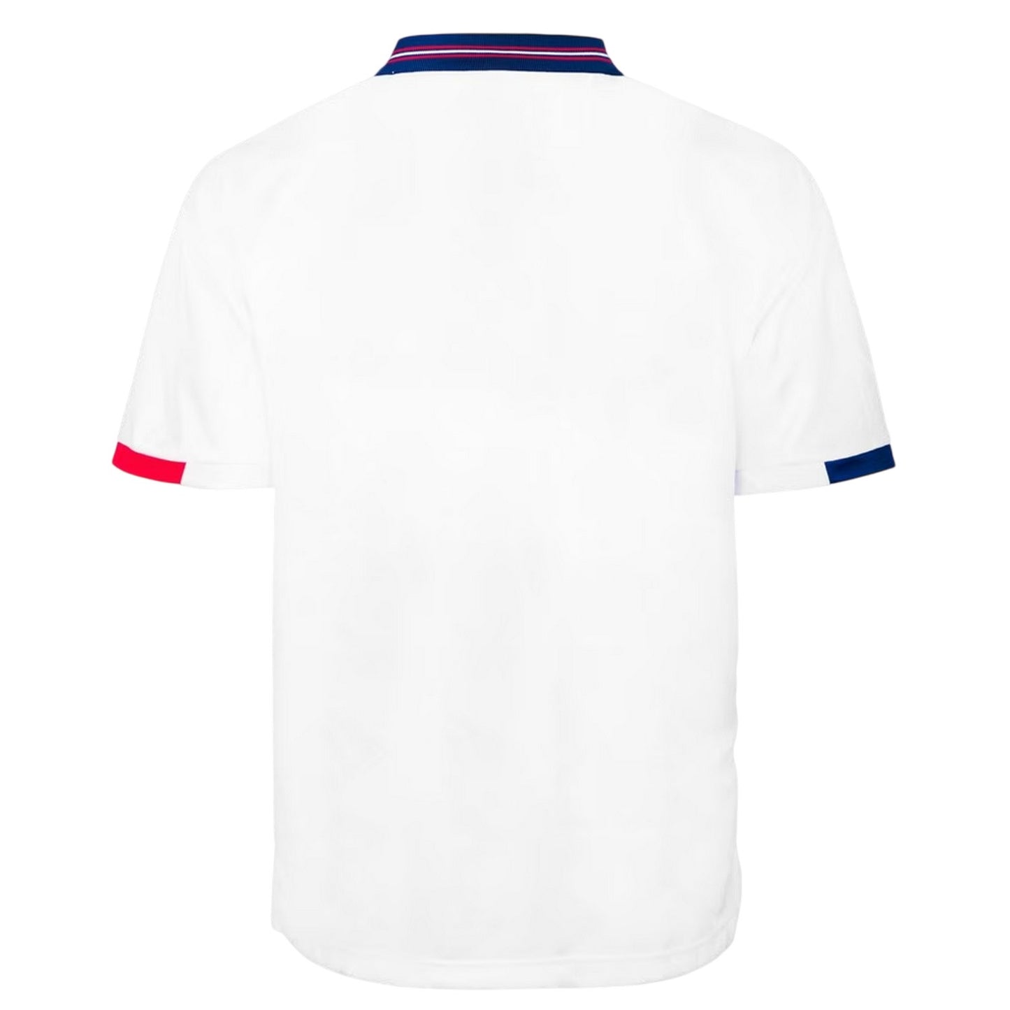White - Back - Score Draw Unisex Adult 1989 England FA Football Home Shirt