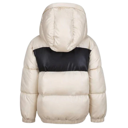 Sand - Back - Nike Baby Colour Block Logo Hooded Jacket