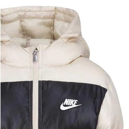 Sand - Side - Nike Baby Colour Block Logo Hooded Jacket
