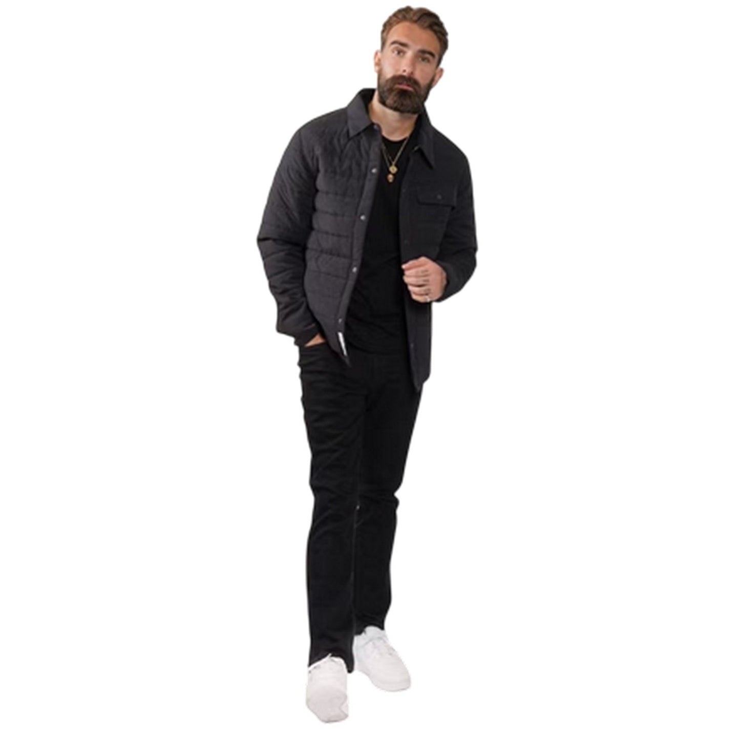 Black Wash - Lifestyle - Firetrap Mens Rom Cotton Straight Jeans