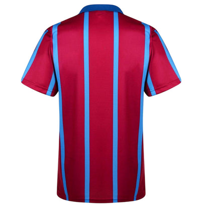 Claret - Back - Score Draw Mens 1994 Aston Villa FC Football Shirt