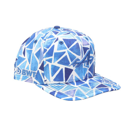 Blue - Back - New Era Pierre Gasly Barcelona 9FIFTY Alpine Racing Baseball Cap
