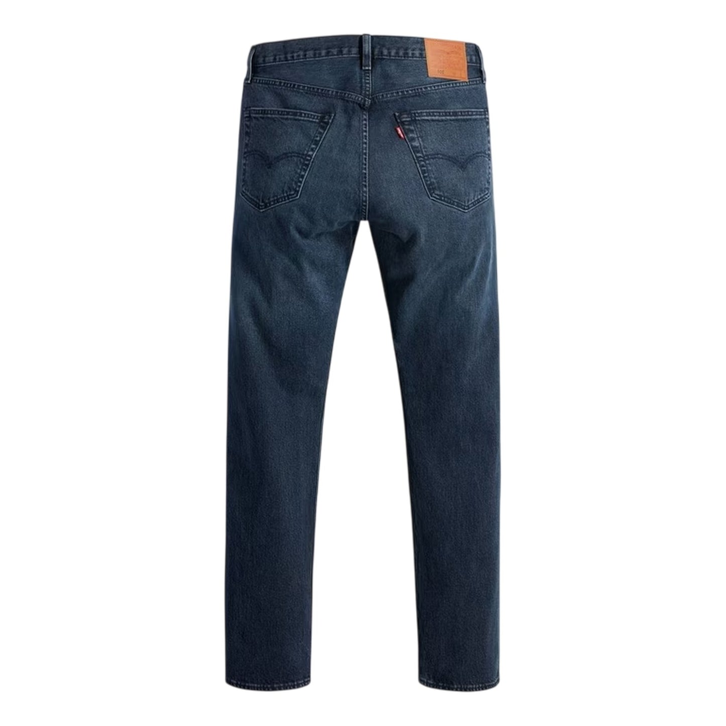 Blue Black - Back - Levis Mens 501 Original Straight Jeans