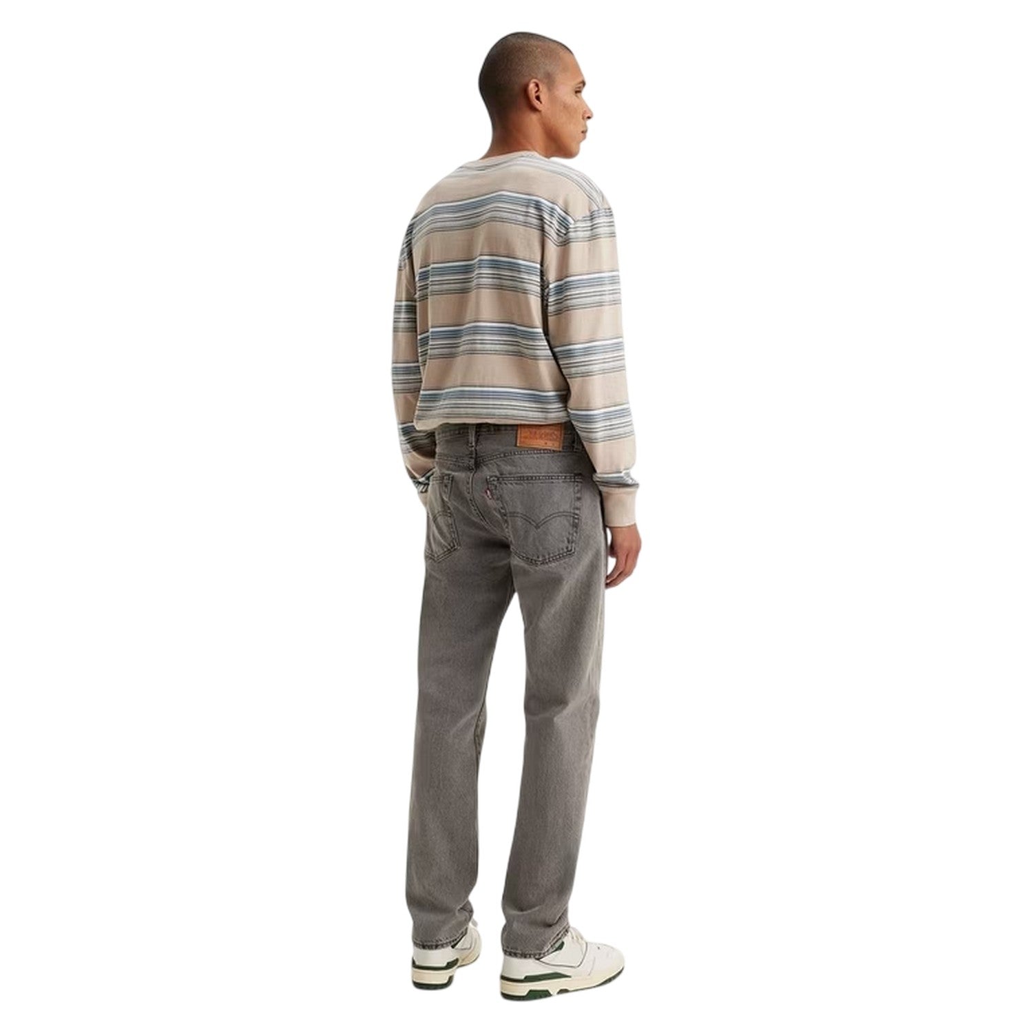Walk Broadway - Back - Levis Mens 501 Original Straight Jeans