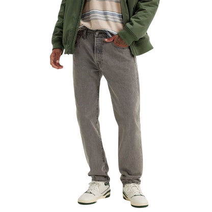 Walk Broadway - Side - Levis Mens 501 Original Straight Jeans