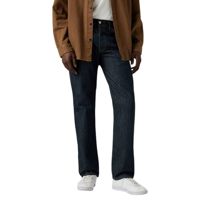 Marlon - Side - Levis Mens 501 Original Straight Jeans