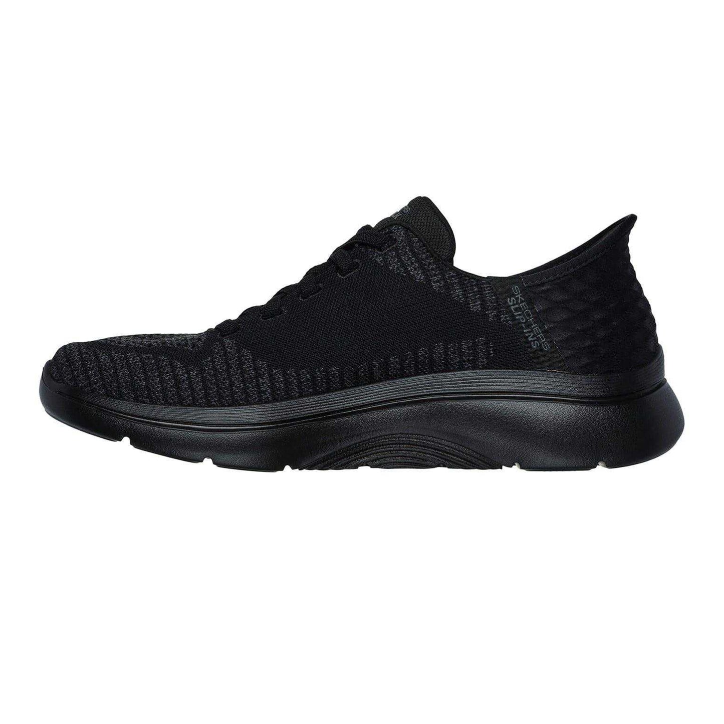 Black - Back - Skechers Mens 2.0 Grand Select 2 Slip-In Arch Fit Walking Shoes