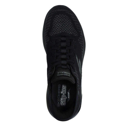 Black - Side - Skechers Mens 2.0 Grand Select 2 Slip-In Arch Fit Walking Shoes