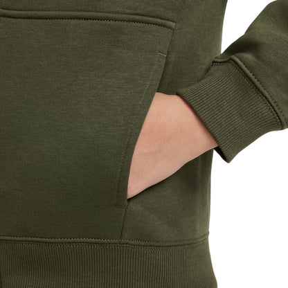 Khaki Green - Side - Nike Boys Sportswear Core Fleece Tracksuit