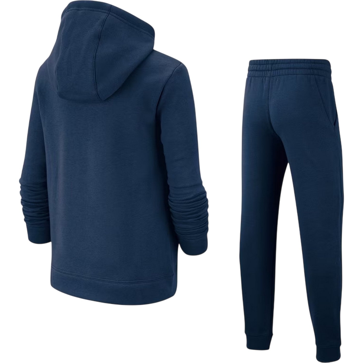 Navy - Back - Nike Boys Sportswear Core Fleece Tracksuit