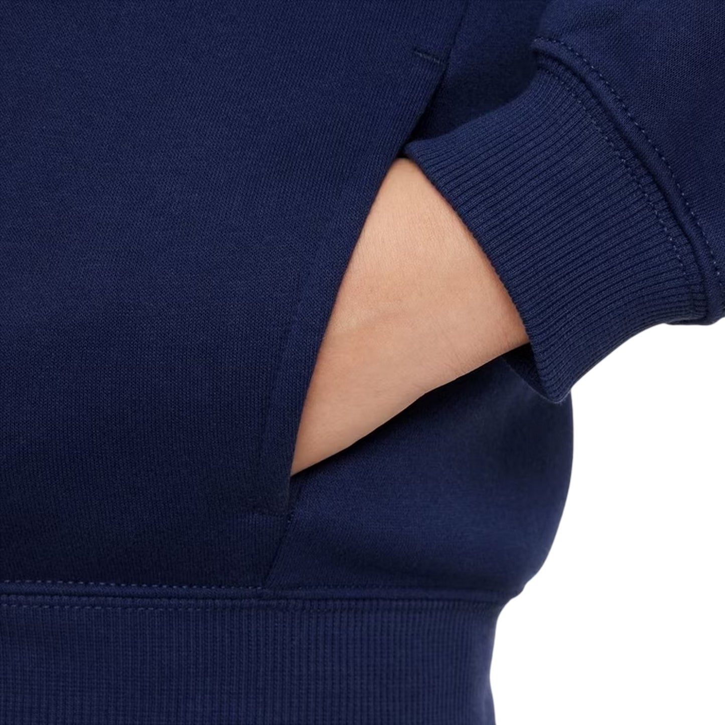 Navy - Side - Nike Boys Sportswear Core Fleece Tracksuit