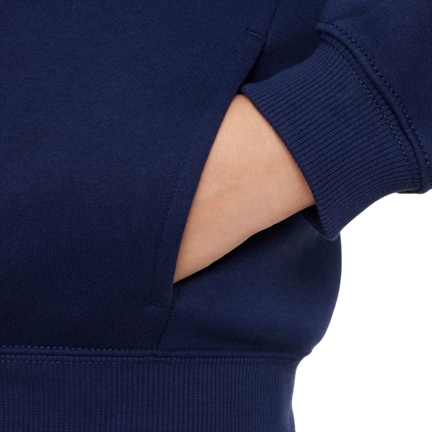 Navy - Side - Nike Boys Sportswear Core Fleece Tracksuit
