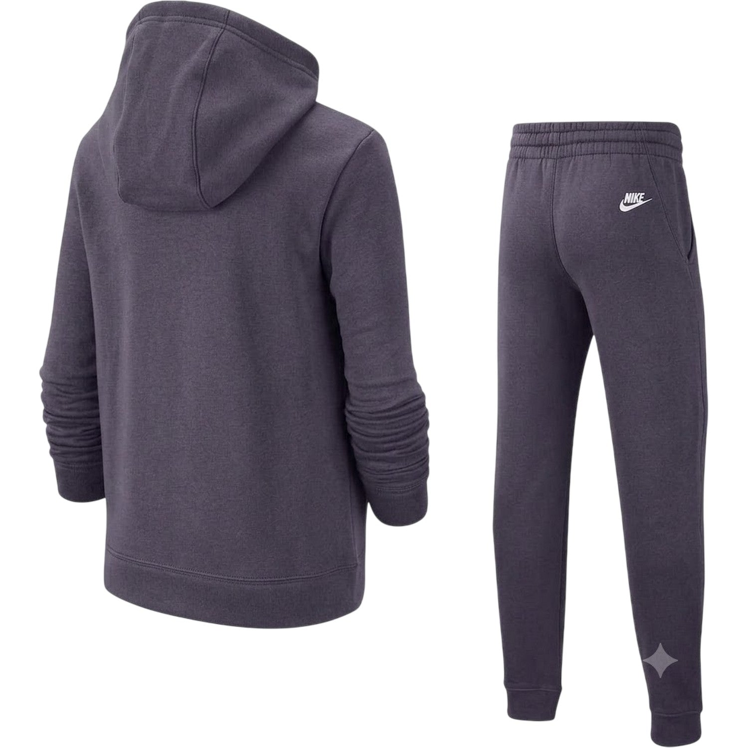 Raisin - Back - Nike Boys Sportswear Core Fleece Tracksuit