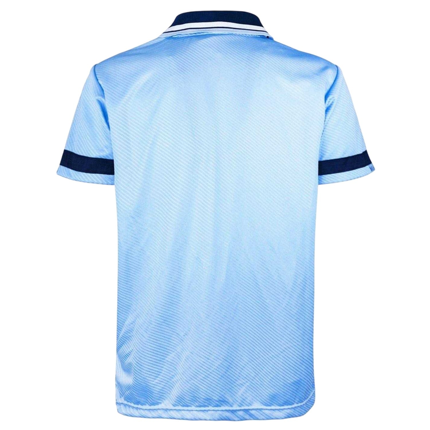 Blue-White - Back - Score Draw Mens 1994 Manchester City FC Football Shirt