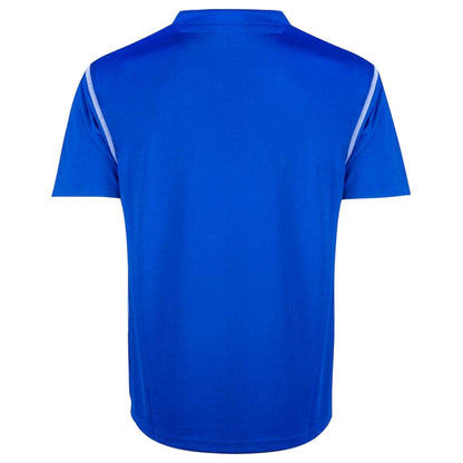 Blue-White - Back - Score Draw Unisex Adult 2002 Everton FC Football Shirt