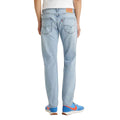 Light Blue - Back - Levis Mens 502 Light On Adv Tapered Jeans