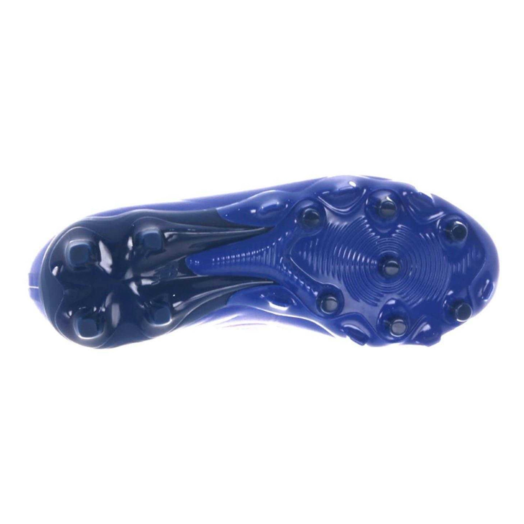 Blue-Red - Lifestyle - New Balance Childrens-Kids Asymmetric Panel Firm Ground Football Boots