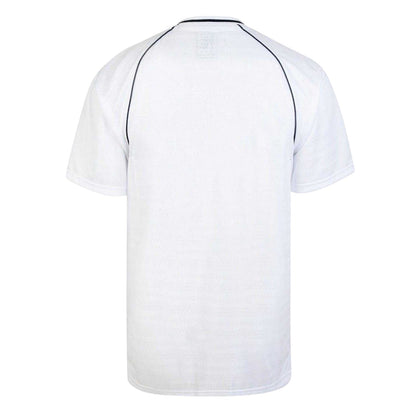 White-Blue - Back - Score Draw Unisex Adult 1991 FA Cup Semi Final Tottenham Hotspur FC Football Shirt