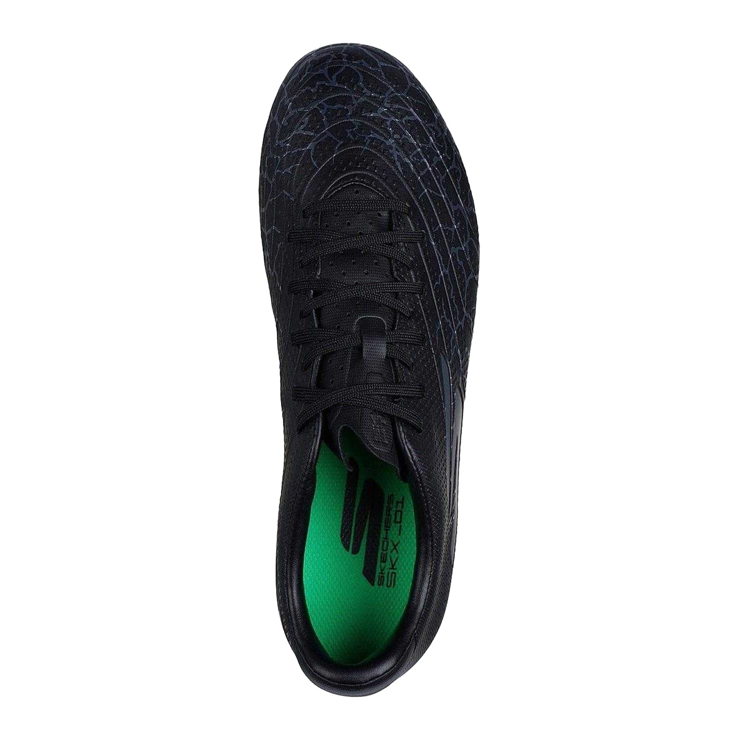 Black - Side - Skechers Childrens-Kids Skx 01 Academy Firm Ground Football Boots