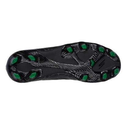 Black - Lifestyle - Skechers Childrens-Kids SKX 01 Firm Ground Football Boots