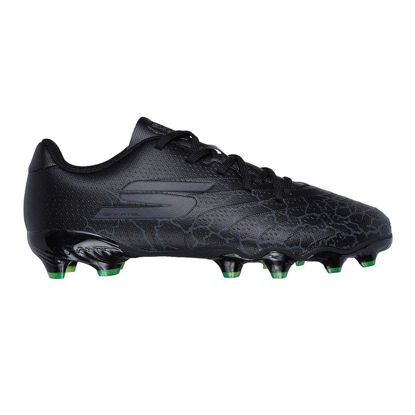 Black - Front - Skechers Childrens-Kids SKX 01 Firm Ground Football Boots