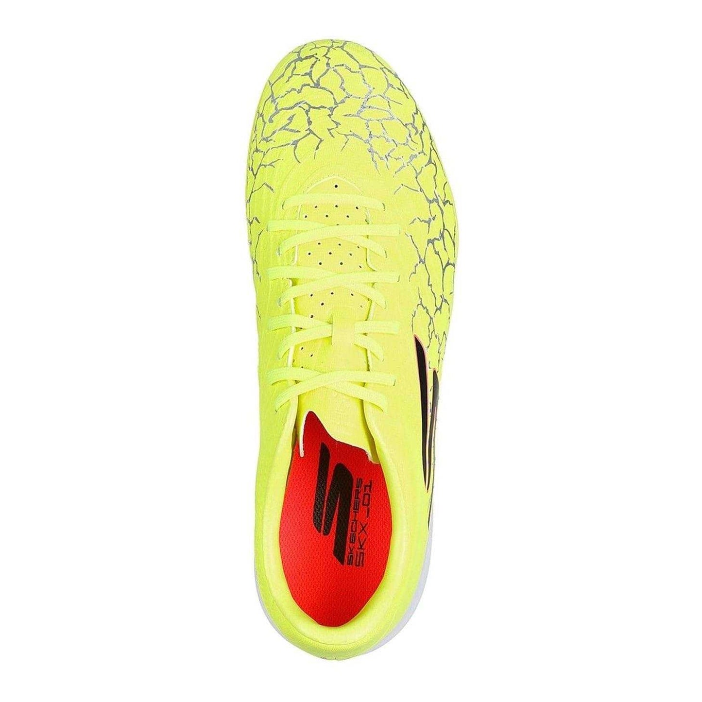 Yellow-Black - Side - Skechers Mens Crackle Effect Football Boots