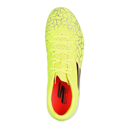 Yellow-Black - Side - Skechers Mens Crackle Effect Football Boots