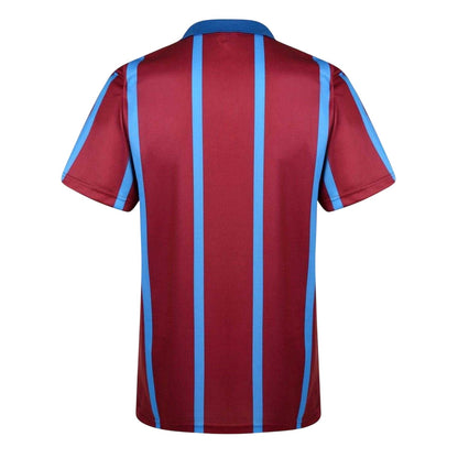 Claret - Back - Score Draw Mens 1994 Aston Villa FC Football Shirt