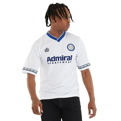 White-Blue - Pack Shot - Score Draw Mens 1993 Leeds United FC Home Shirt