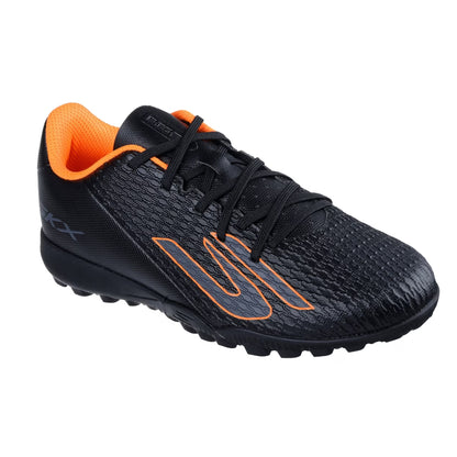 Black-Orange - Pack Shot - Skechers Childrens-Kids SKX 1 Football Boots