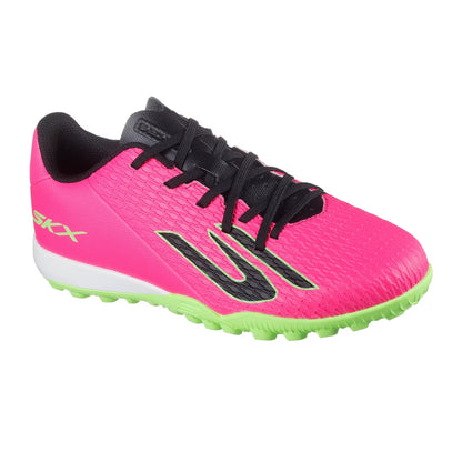 Pink-Black - Pack Shot - Skechers Childrens-Kids SKX 1 Football Boots