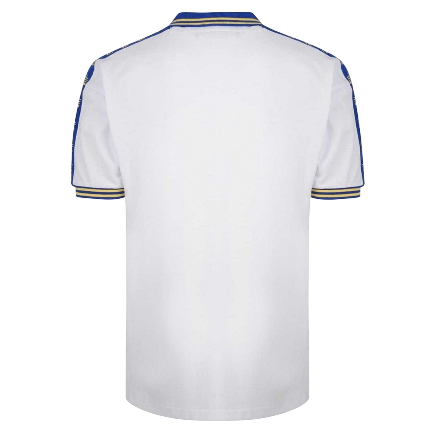 White-Blue - Back - Score Draw Mens 1978 Leeds United FC Football Shirt