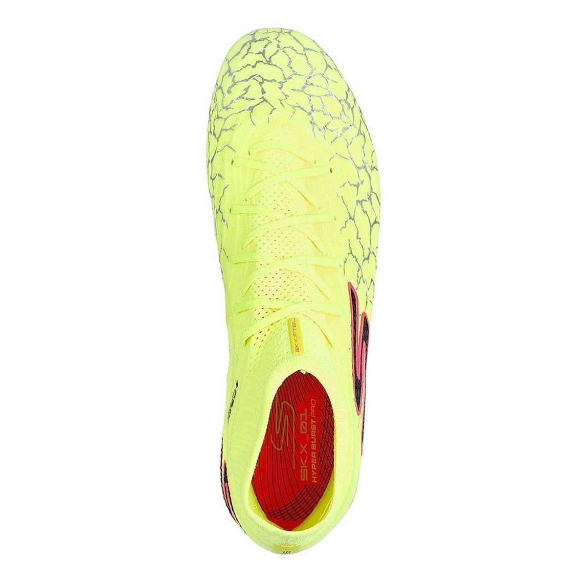 Yellow-Black - Side - Skechers Childrens-Kids Elite Firm Ground Football Boots