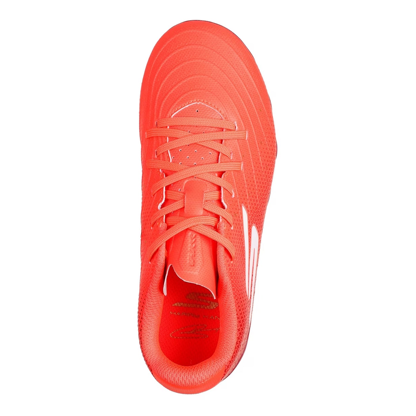 Red-Gold - Side - Skechers Boys Cracked Football Boots