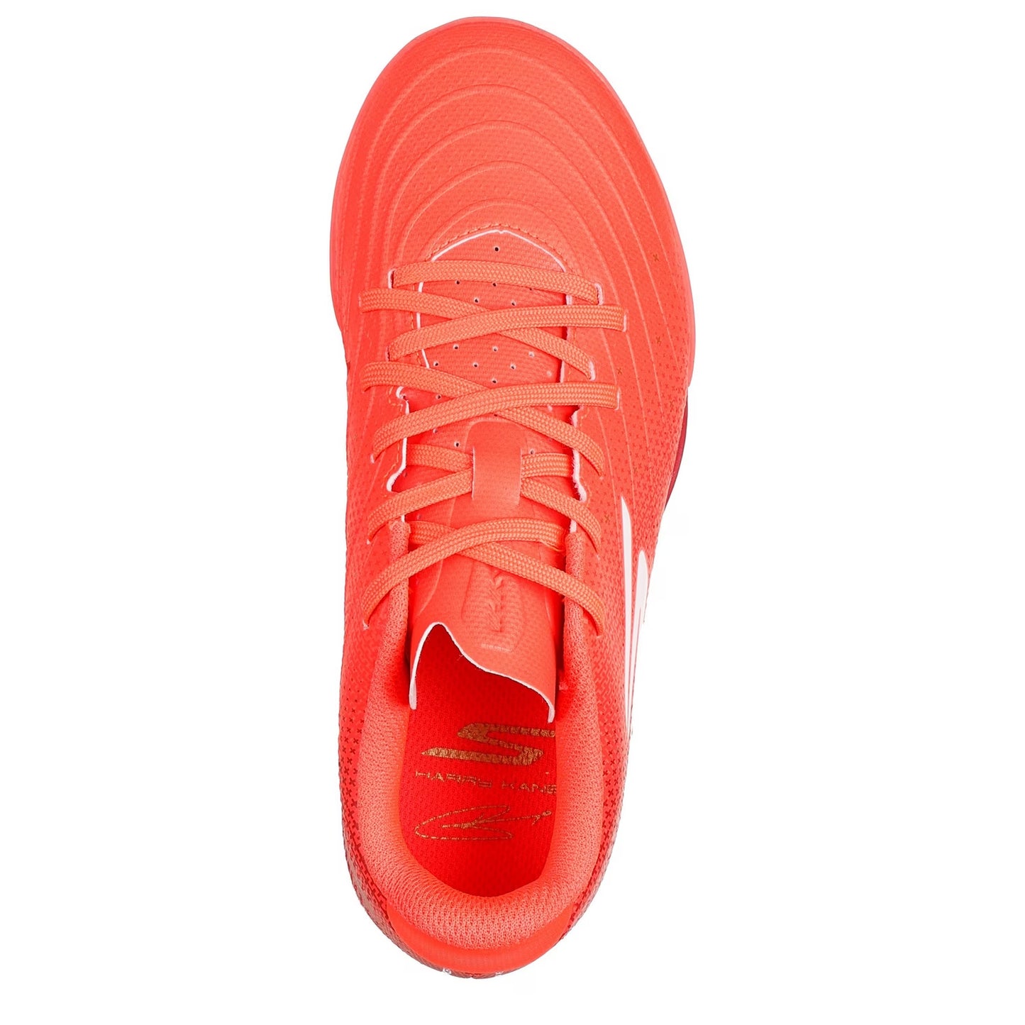 Red-Gold - Side - Skechers Childrens-Kids Flat Firm Ground Football Boots