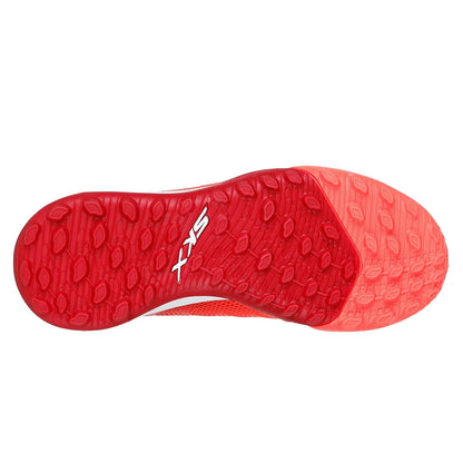 Red-Gold - Lifestyle - Skechers Childrens-Kids Flat Firm Ground Football Boots