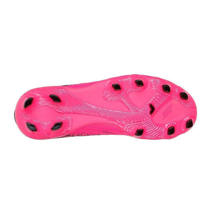 Black-Pink - Lifestyle - Skechers Childrens-Kids Razor Firm Ground Football Boots