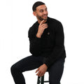 Black - Side - Ted Baker Mens Hatton Crew Neck Sweatshirt