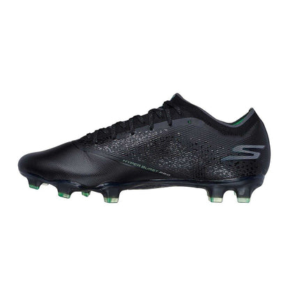 Black-Silver - Back - Skechers Mens Razor Elite Firm Ground Football Boots