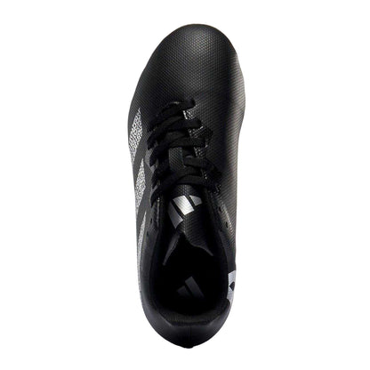 Black-Silver - Lifestyle - Adidas Childrens-Kids SG Synthetic Cleated Soft Ground Rugby Boots