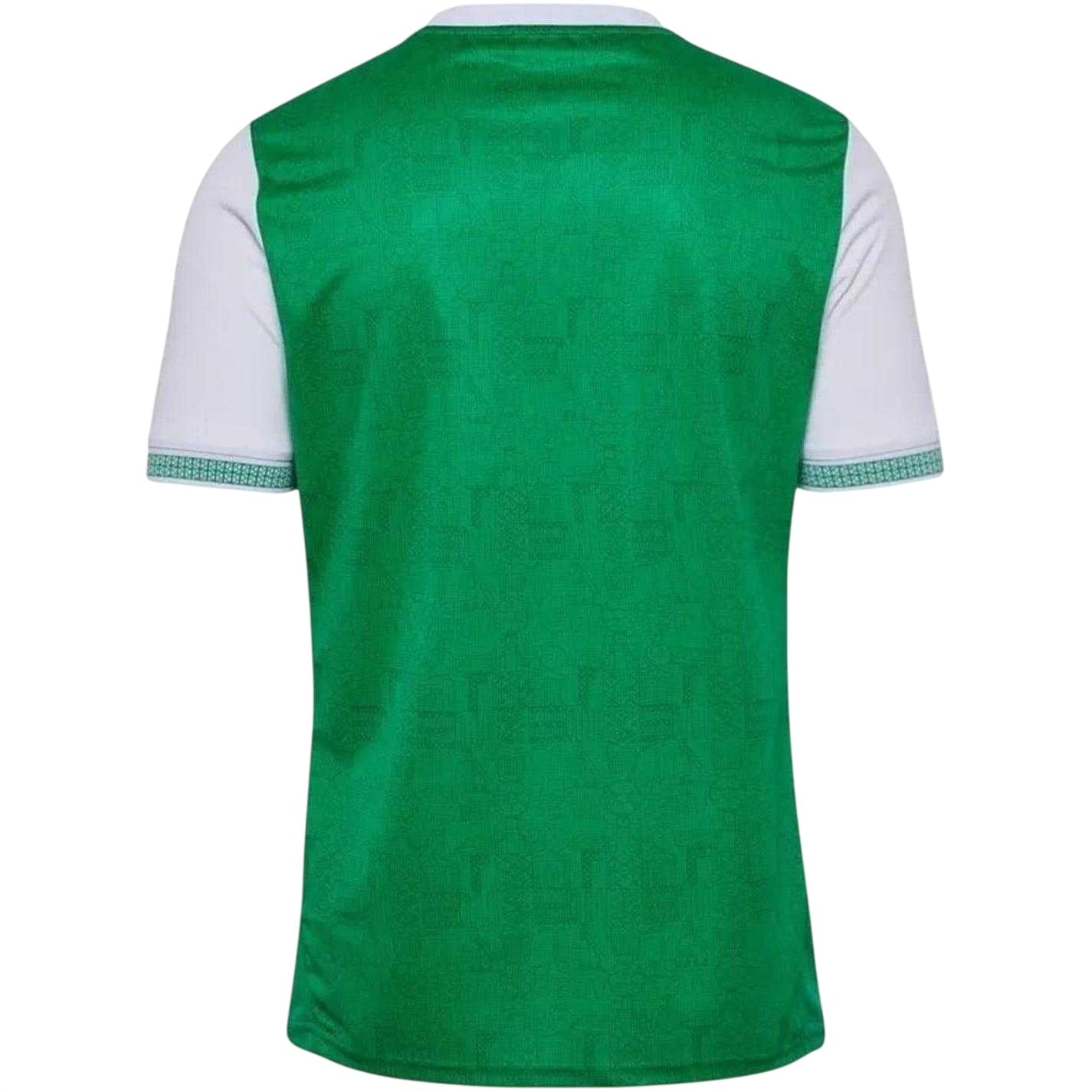 Green - Back - Hummel Mens 2025-2026 AS Saint-Étienne Home Shirt