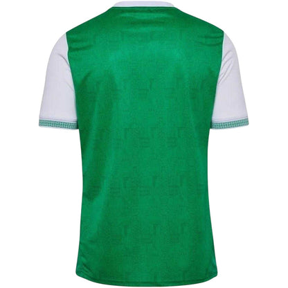 Green - Back - Hummel Mens 2025-2026 AS Saint-Étienne Home Shirt