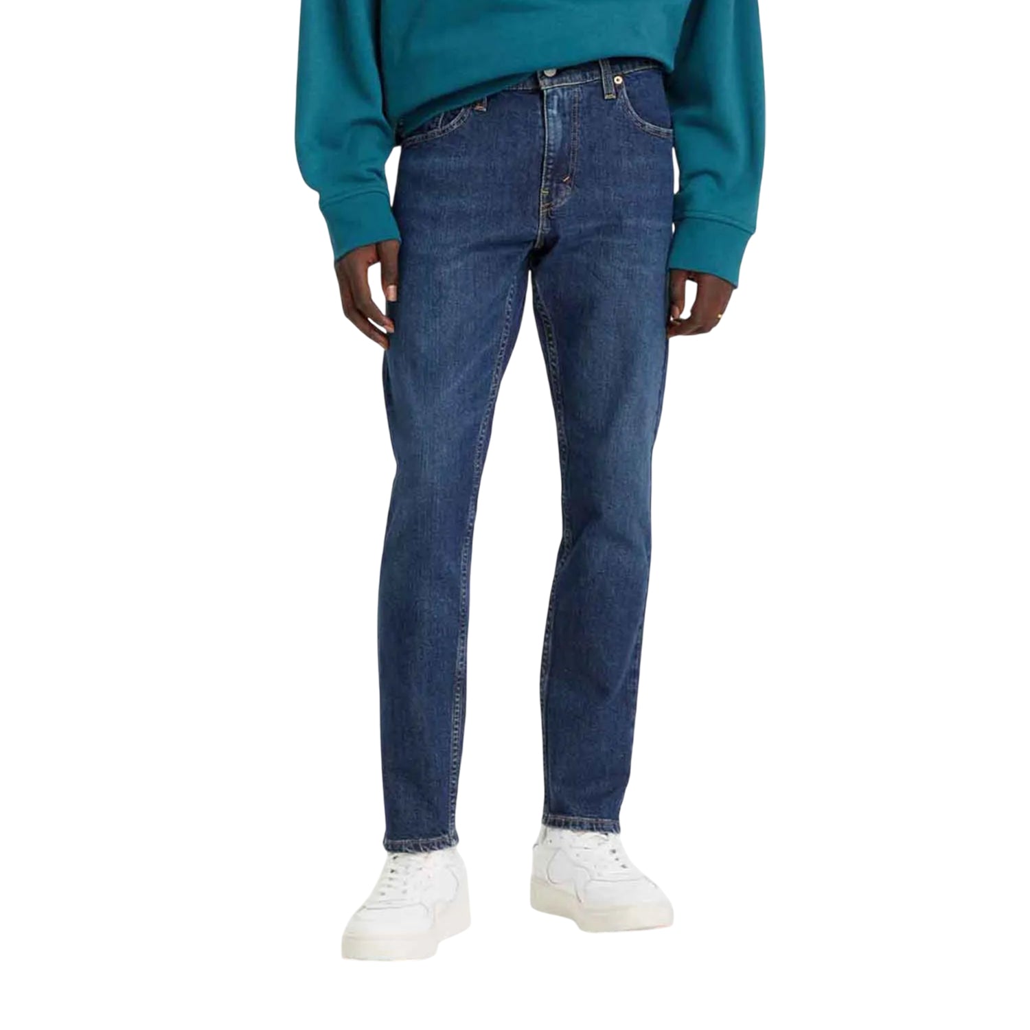 Indigo - Front - Levis Mens 512 Mint Condition Adv Slim Tapered Jeans