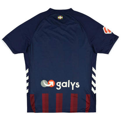 Blue - Back - Hummel Unisex Adult 2025-2026 SD Eibar Home Shirt