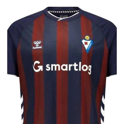 Blue - Side - Hummel Unisex Adult 2025-2026 SD Eibar Home Shirt